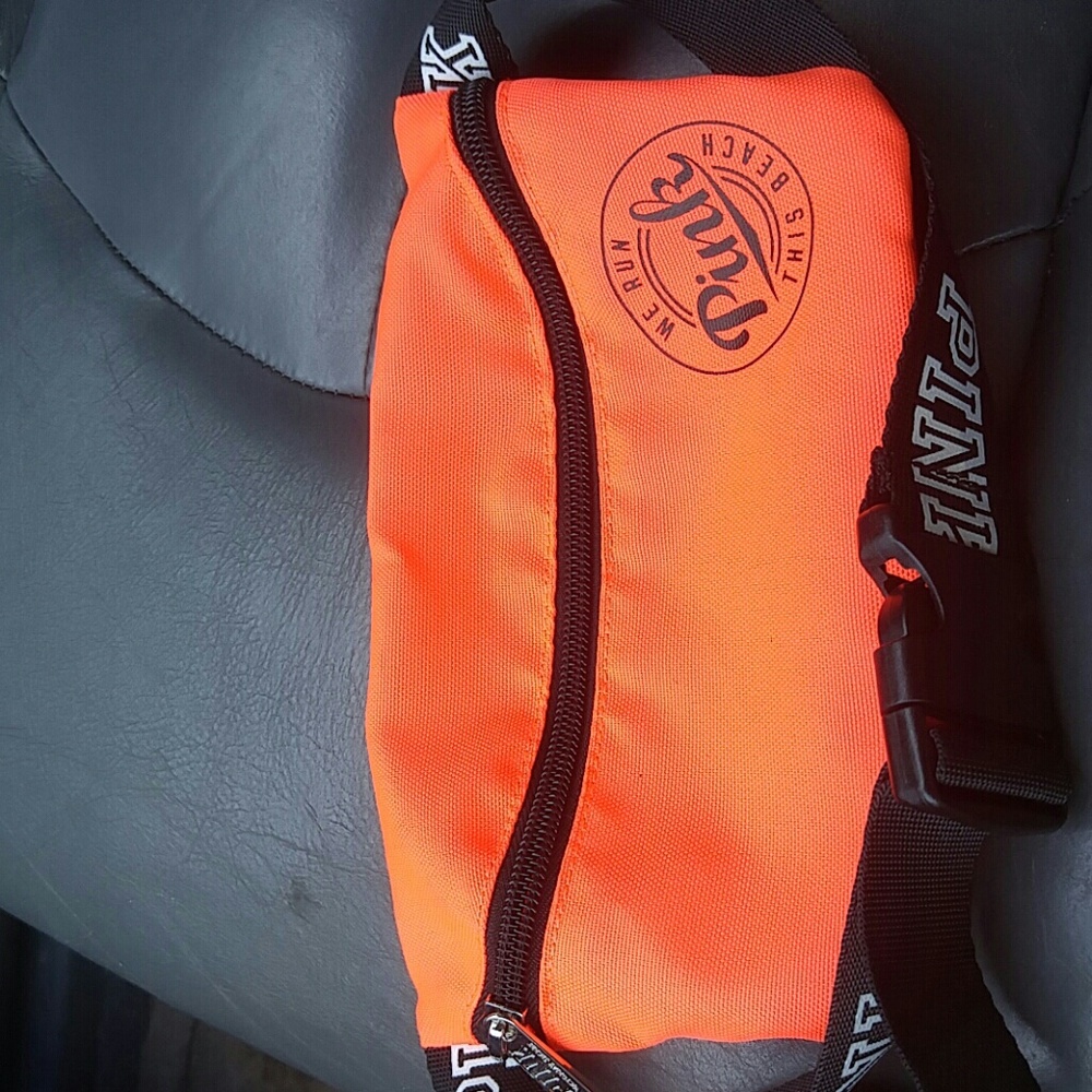 Pink fanny pack